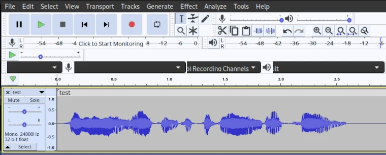 Audacity for editing text to speech mp3 files